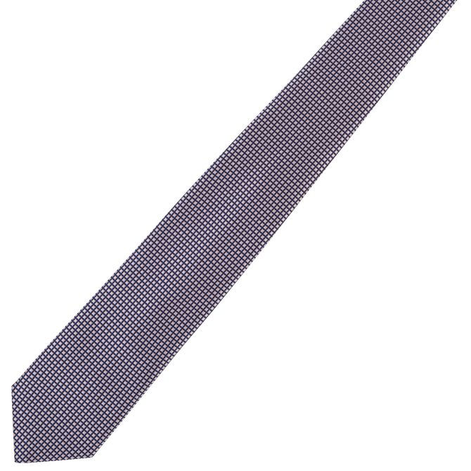 Micro Grid Weave Tie