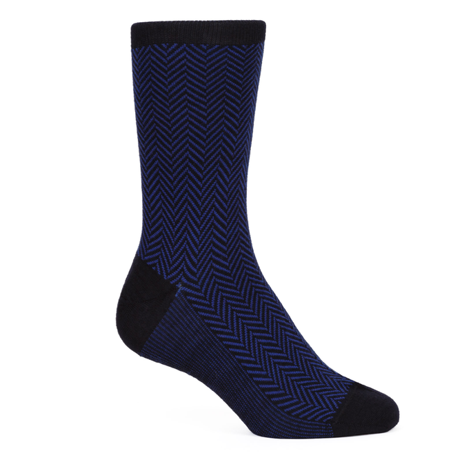 Luxury Fine Wool Herringbone Socks