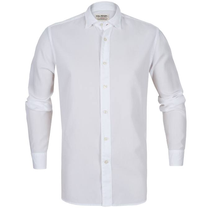 Bergamo Textured Weave Soft Cotton Shirt