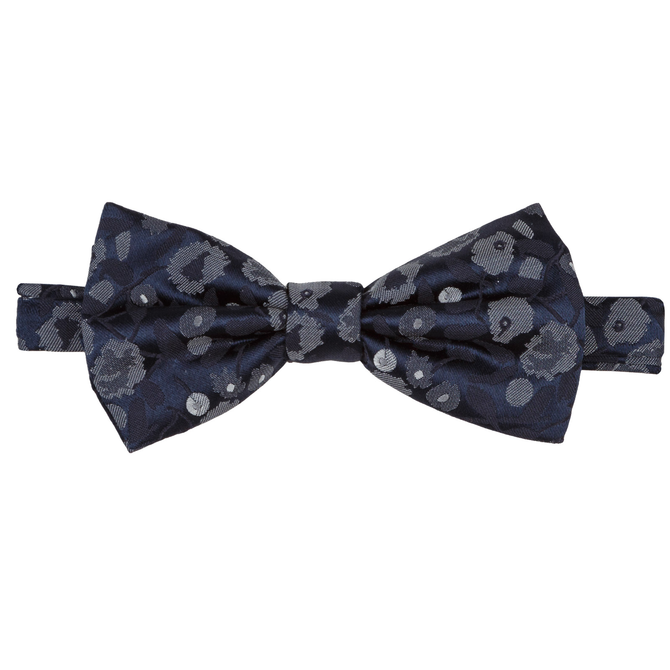 Abstract Floral Bow Tie