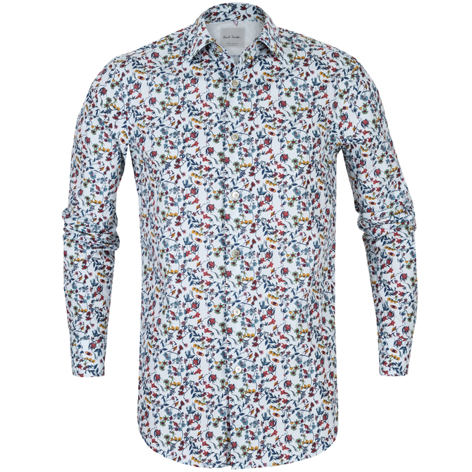 Tailored Fit Explorer Floral Print Shirt