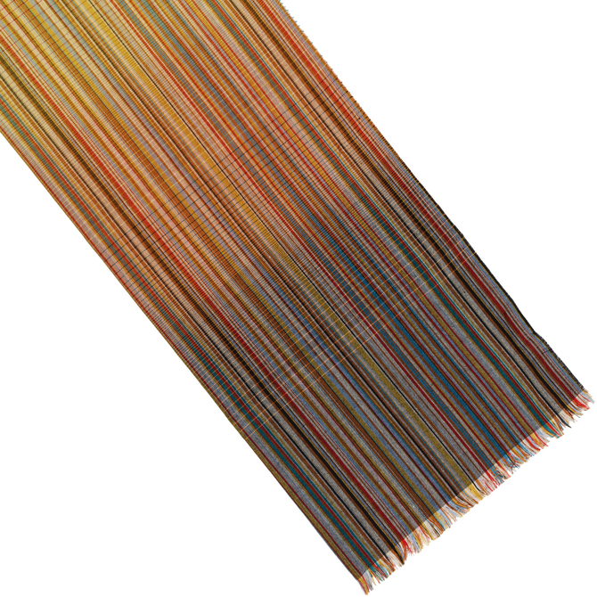 Graded Multi-Stripe Scarf
