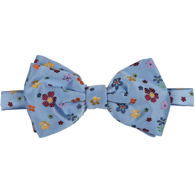 Bold Floral Bow Tie