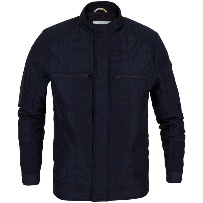 Padded Zip-up Quilted Casual Jacket