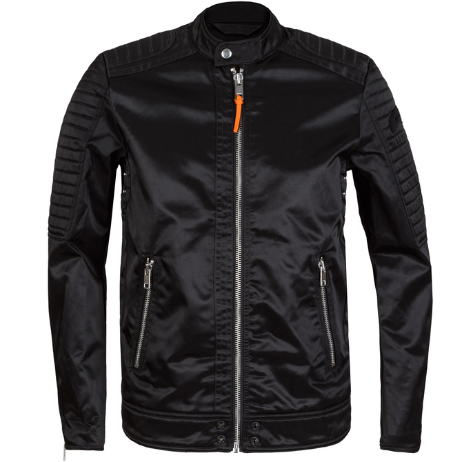 J-Shiro Cotton-Nylon Biker Jacket
