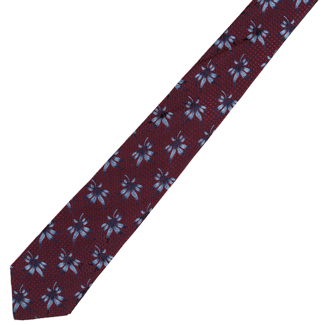 Limited Edition Seville Geometric & Floral Silk Tie