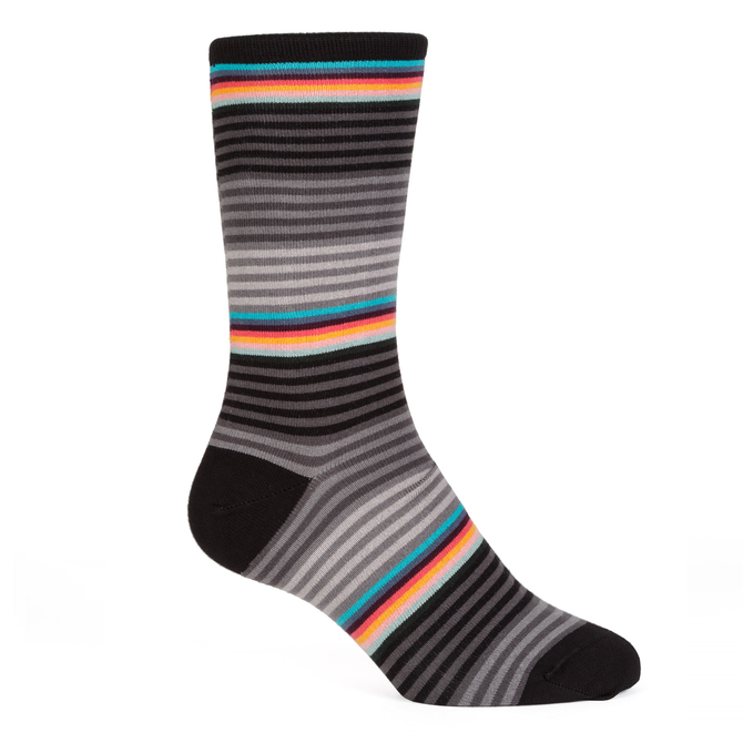 Graded Block Stripe Cotton Socks