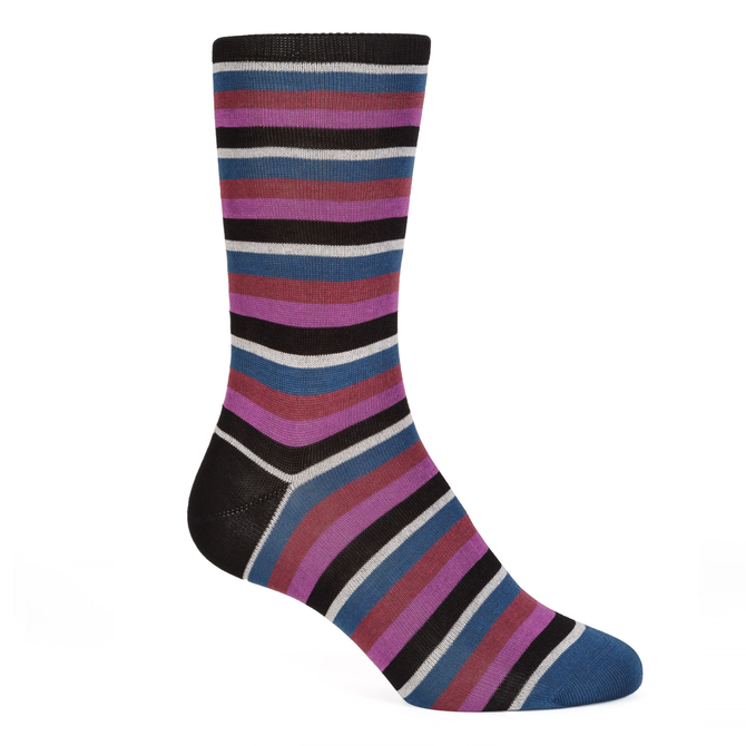 Hurbert Stripe Cotton Socks
