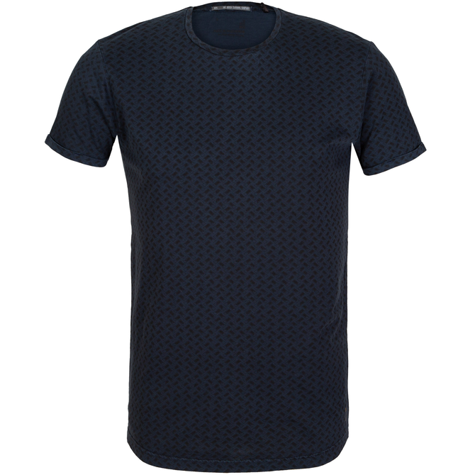 Slim Fit Geometric Print T-Shirt