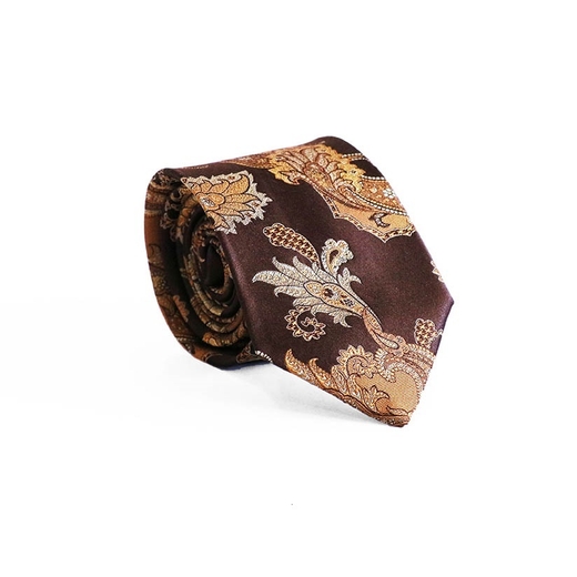 Limited Edition Naples Paisley Silk Tie-accessories-Fifth Avenue Menswear