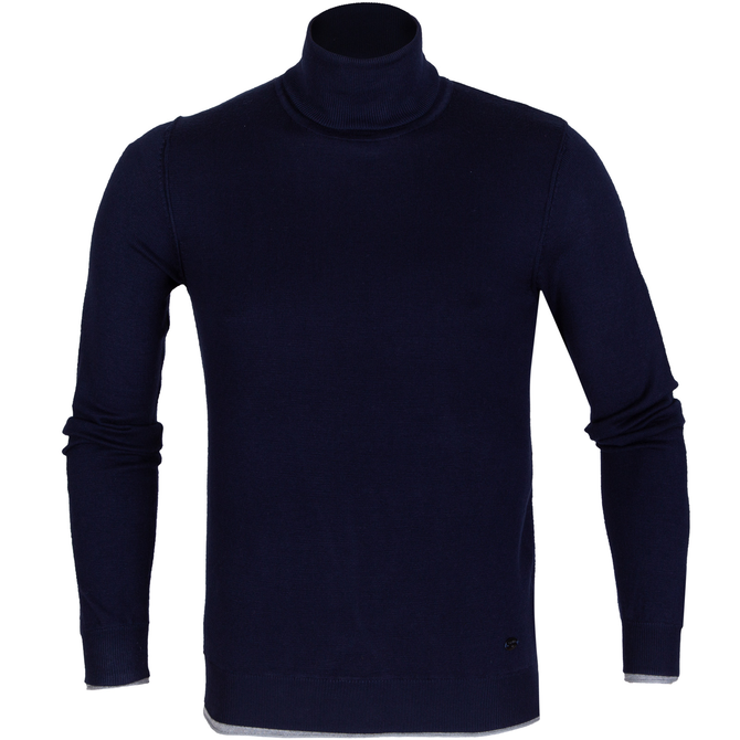 Slim Fit Roll Neck Pullover