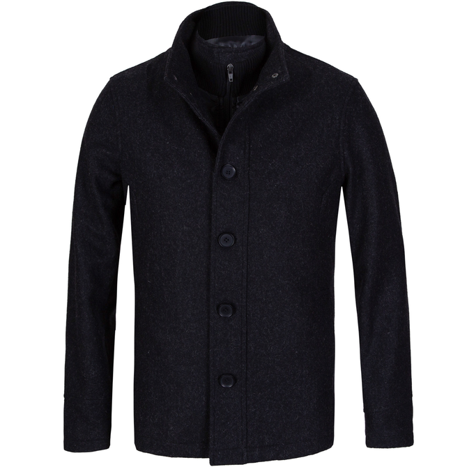 Mansfield Wool Blend Short Coat
