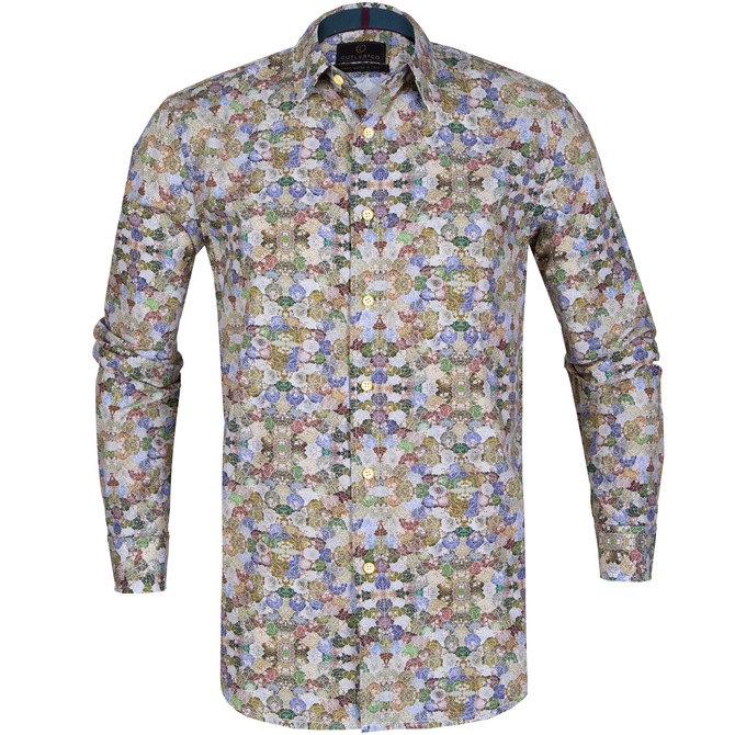 Seth Floral Print Cotton Shirt