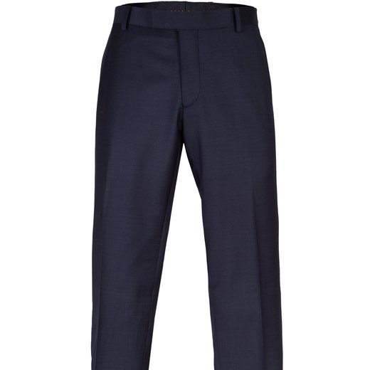 Caper Charcoal Wool Dress Trouser-essentials-Fifth Avenue Menswear
