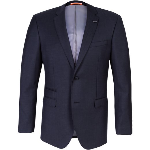 Beta Charcoal Wool Suit Jacket-essentials-Fifth Avenue Menswear