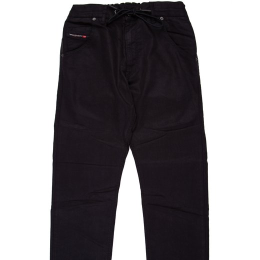 Krooley-E-Ne Tapered Fit Black Jogg Jean-lockdown favourites-Fifth Avenue Menswear