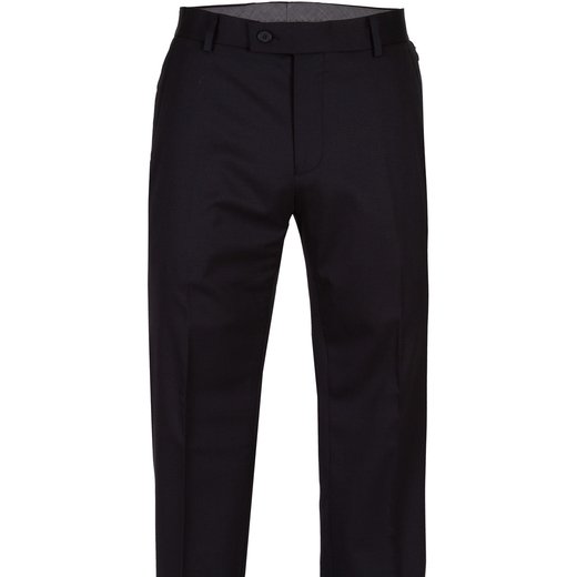 Slim Fit Cavalry Stretch Wool Dress Trousers-essentials-Fifth Avenue Menswear