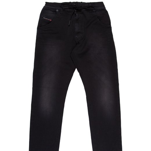 Krooley-Y-Ne Tapered Fit Black Jogg Jean-back in stock-Fifth Avenue Menswear
