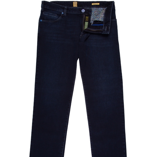 M5 Luxury Regular Fit Stretch Denim Jeans-jeans-Fifth Avenue Menswear