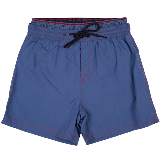 Dolphin Double-waist Long Swim Shorts-on sale-Fifth Avenue Menswear