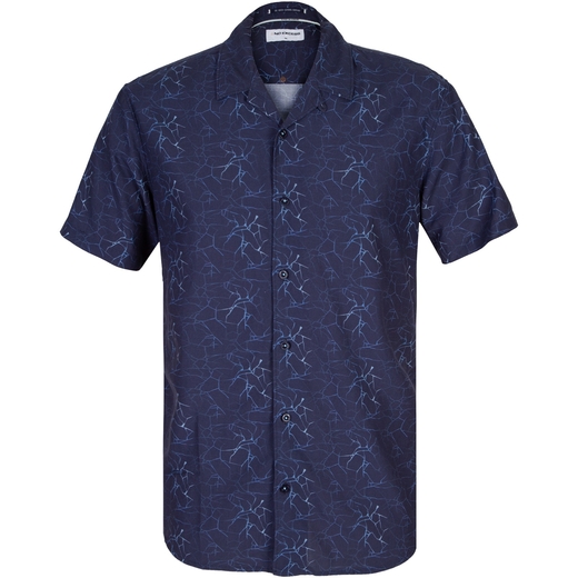 Line Drawn Print Casual Shirt-on sale-Fifth Avenue Menswear