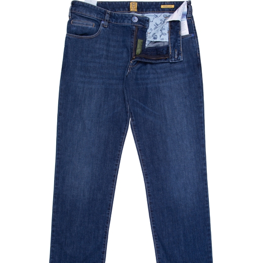 M5 Luxury Regular Fit Stretch Denim Jeans-jeans-Fifth Avenue Menswear