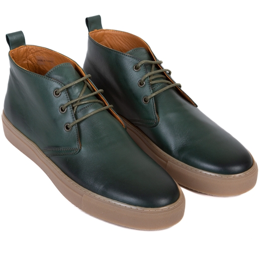 Dante Leather Mid-top Sneaker Boot-new online-Fifth Avenue Menswear