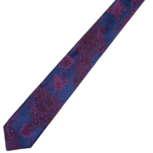 Limited Edition Naples Paisley Silk Tie-accessories-Fifth Avenue Menswear
