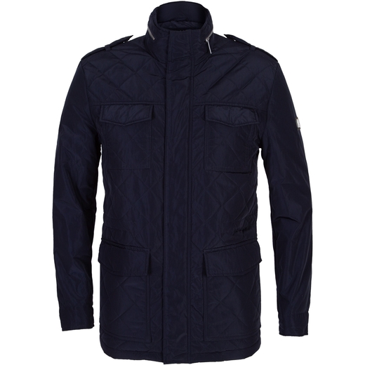 Quilted Padded Hunting Jacket-jackets-Fifth Avenue Menswear