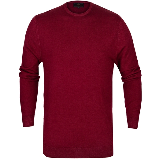Dylan Garment Dyed Crew Neck Merino Pullover-new online-Fifth Avenue Menswear