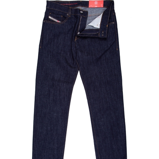 D-Strukt Slim Fit Dark Clean Raw Stretch Denim Jeans-new online-Fifth Avenue Menswear
