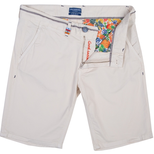 Peached Twill Stretch Cotton Shorts-on sale-Fifth Avenue Menswear