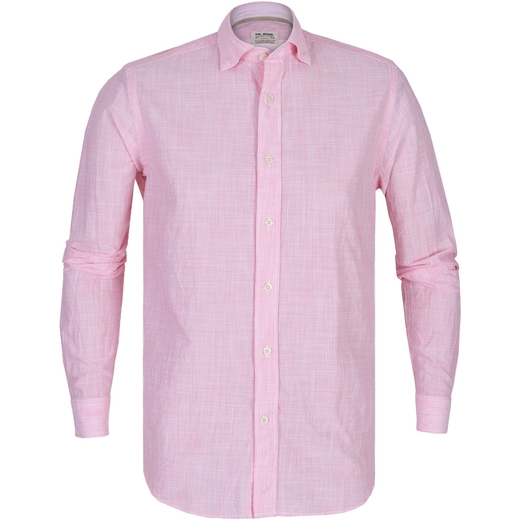 Treviso Micro Stripe Casual Cotton Shirt-on sale-Fifth Avenue Menswear