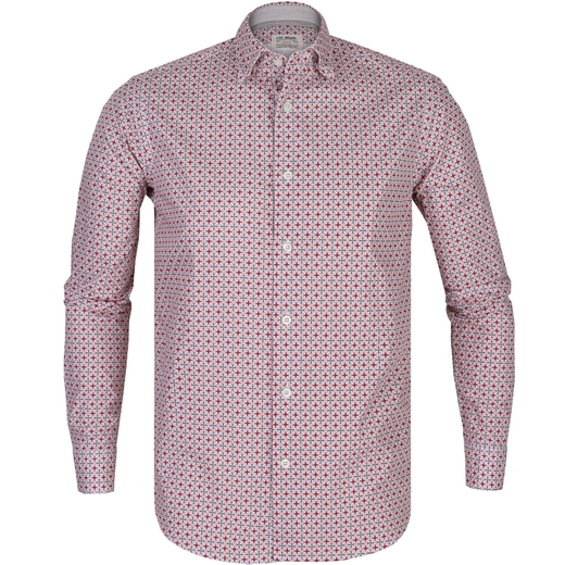 Treviso Geometric Print Casual Shirt-new online-Fifth Avenue Menswear