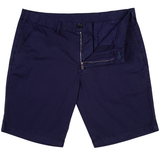 Standard Fit Stretch Cotton Twill Shorts-on sale-Fifth Avenue Menswear