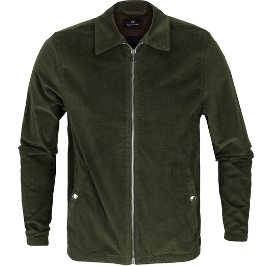 Zip-up Fine Corduroy Coach Jacket-new online-Fifth Avenue Menswear