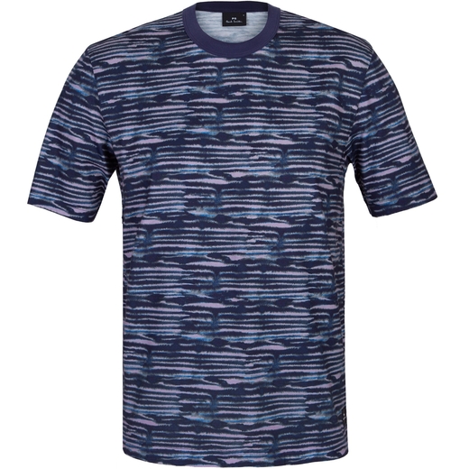 Organic Cotton Waves Print T-Shirt-new online-Fifth Avenue Menswear