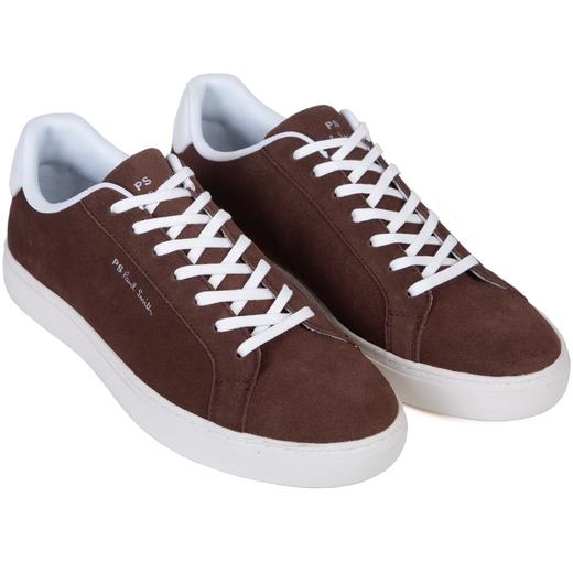Rex Stripe Heel Detail Suede Sneaker-new online-Fifth Avenue Menswear