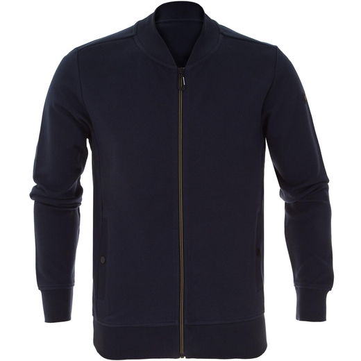 Zip-up Twill Jacquard Sweat Jacket-new online-Fifth Avenue Menswear