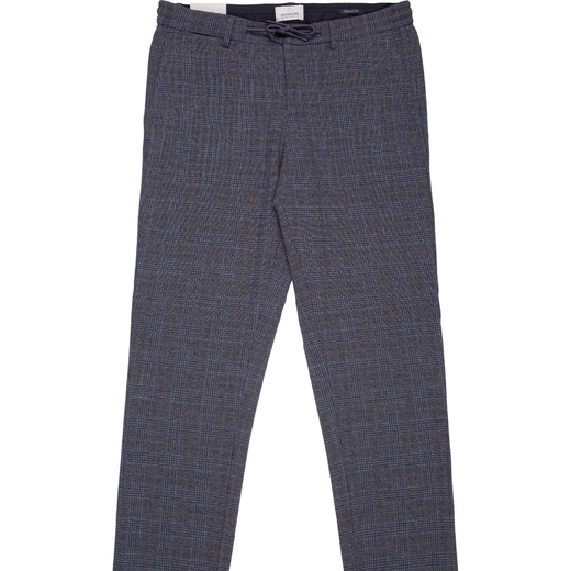 Marlon Check Wool Blend Drawstring Casual Trouser-new online-Fifth Avenue Menswear