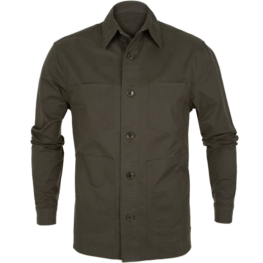 Jimmy Stretch Cotton Chore Jacket-new online-Fifth Avenue Menswear
