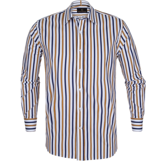 Blake Stripe Stretch Cotton Shirt-new online-Fifth Avenue Menswear