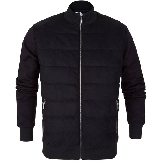 Luxury Zip-up Padded Blouson Bomber Jacket-new online-Fifth Avenue Menswear