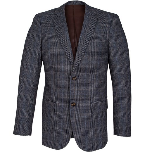 Johnson Wool Blend Check Dress Jacket-new online-Fifth Avenue Menswear