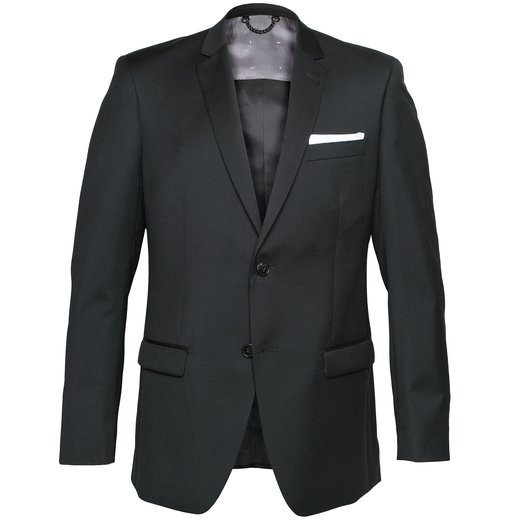 Anchor Plain Wool Suit Jacket-essentials-Fifth Avenue Menswear