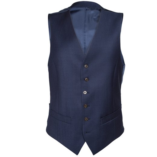 Mighty Navy Blue Waistcoat-essentials-Fifth Avenue Menswear