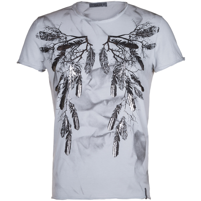 Feather Print Tee