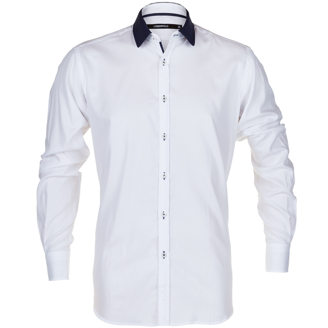 Luxury Cotton Penny Collar Dress Shirt