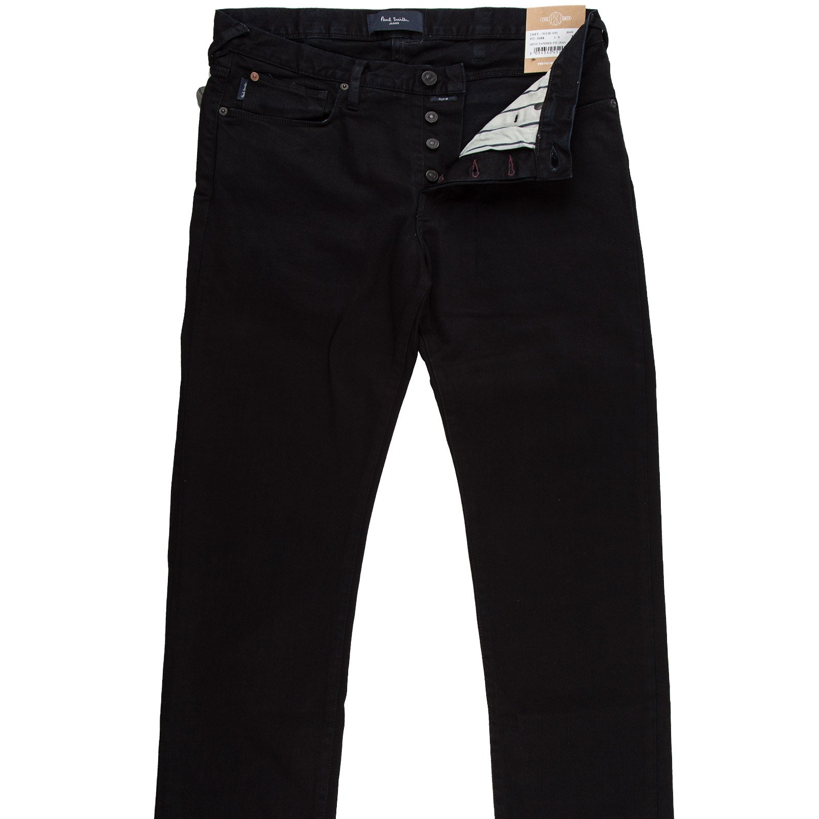 Taper Fit Stretch Denim Jean - Jeans : Fifth Avenue Menswear - PAUL ...