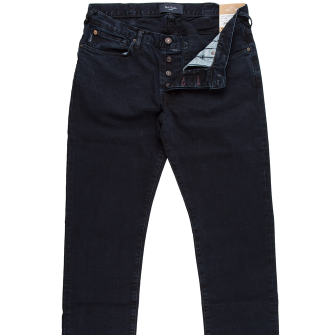 Taper Fit Stretch Denim Jean